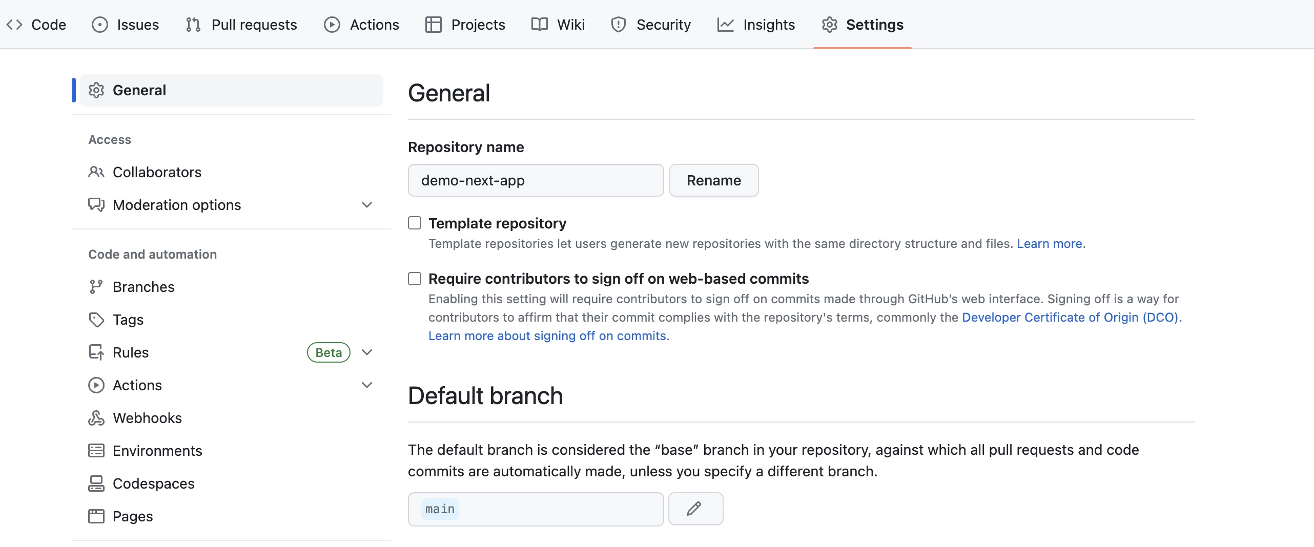 GitHub Actions - set up